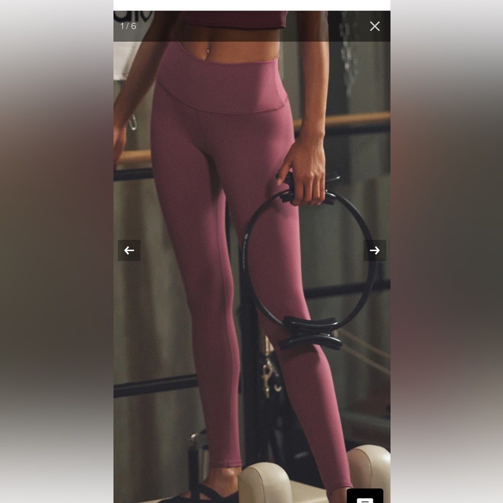 ALO Yoga Dusty Rose Leggings